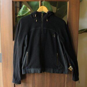 Womens Louis Vuitton Black Fleece Performance Jacket